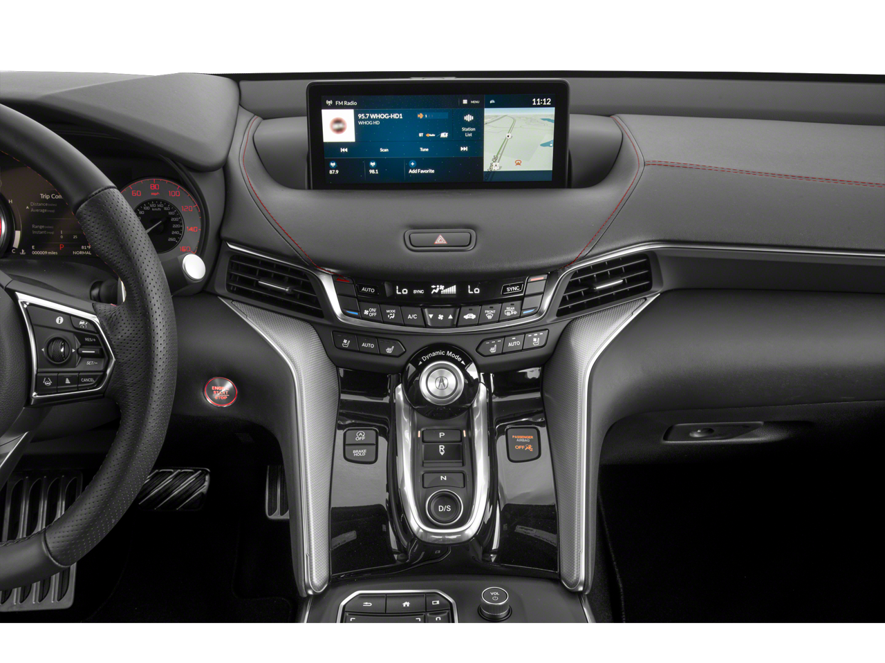 Acura TLX Type S 2023 con neumáticos de alto rendimiento