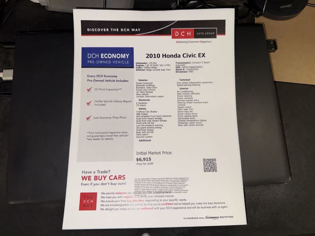 Honda Civic Base 2010