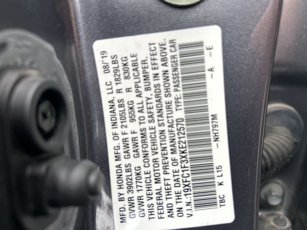 Honda Civic Sedán EX 2019