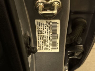 Honda Civic Sedán EX 2016