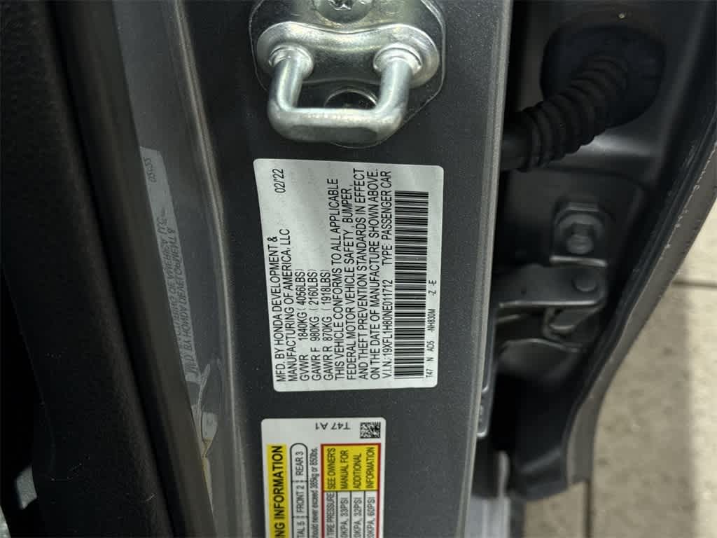 Honda Civic Sport Touring 2022