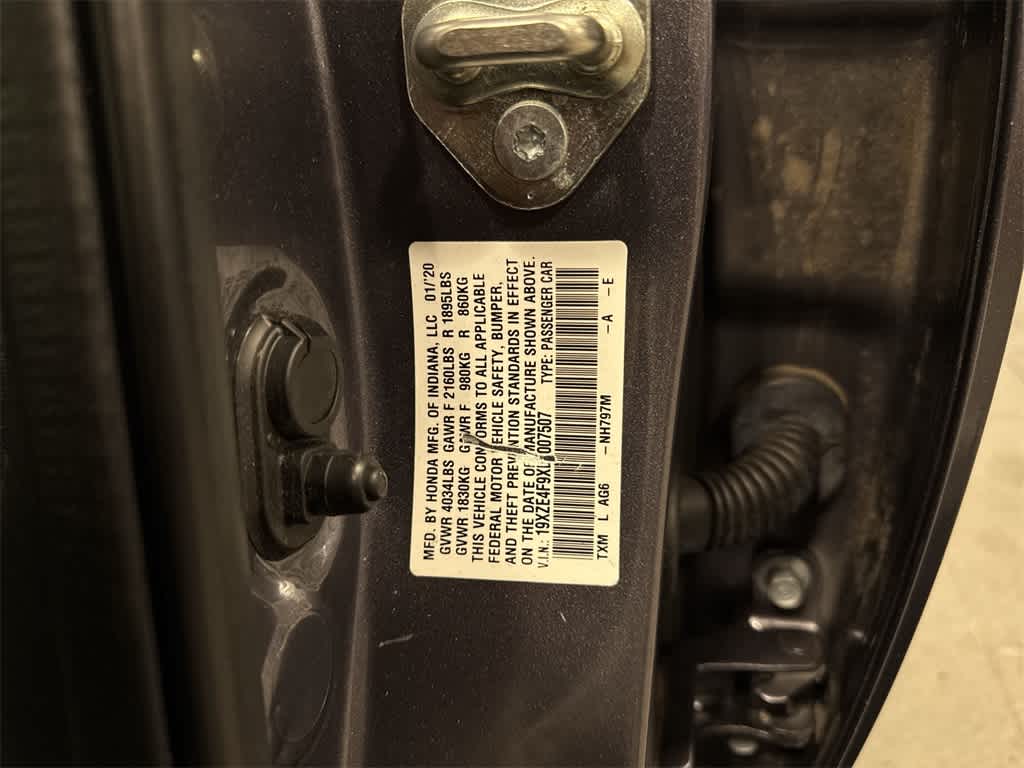 Honda Insight Touring 2020