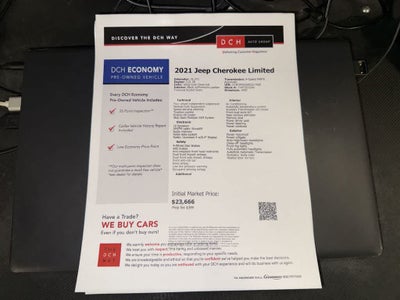 Jeep Cherokee Limited 2021