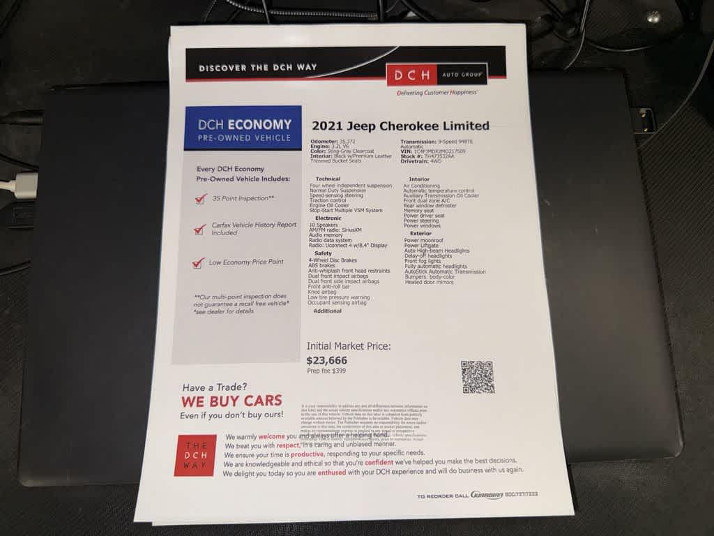 Jeep Cherokee Limited 2021