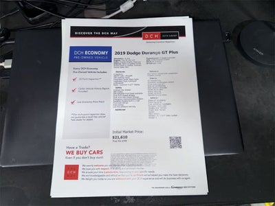 Dodge Durango GT Plus 2019