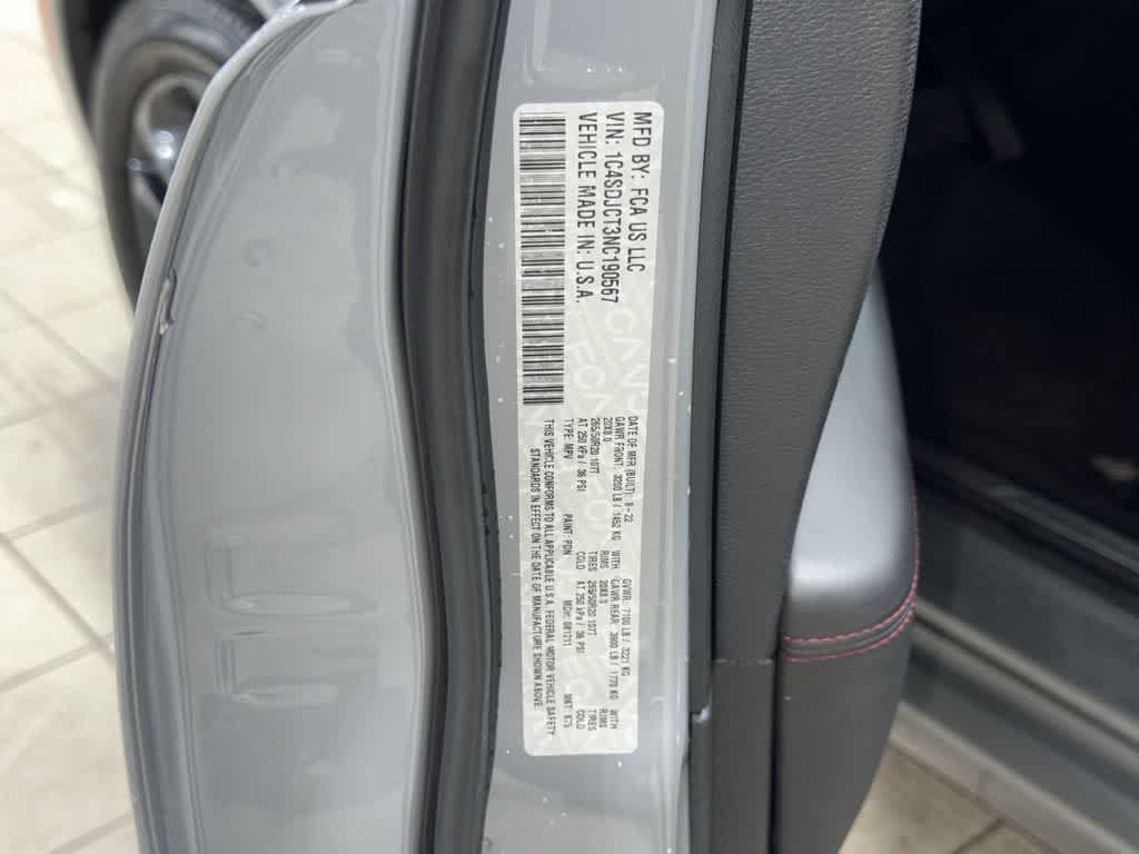 Dodge Durango R/T 2022