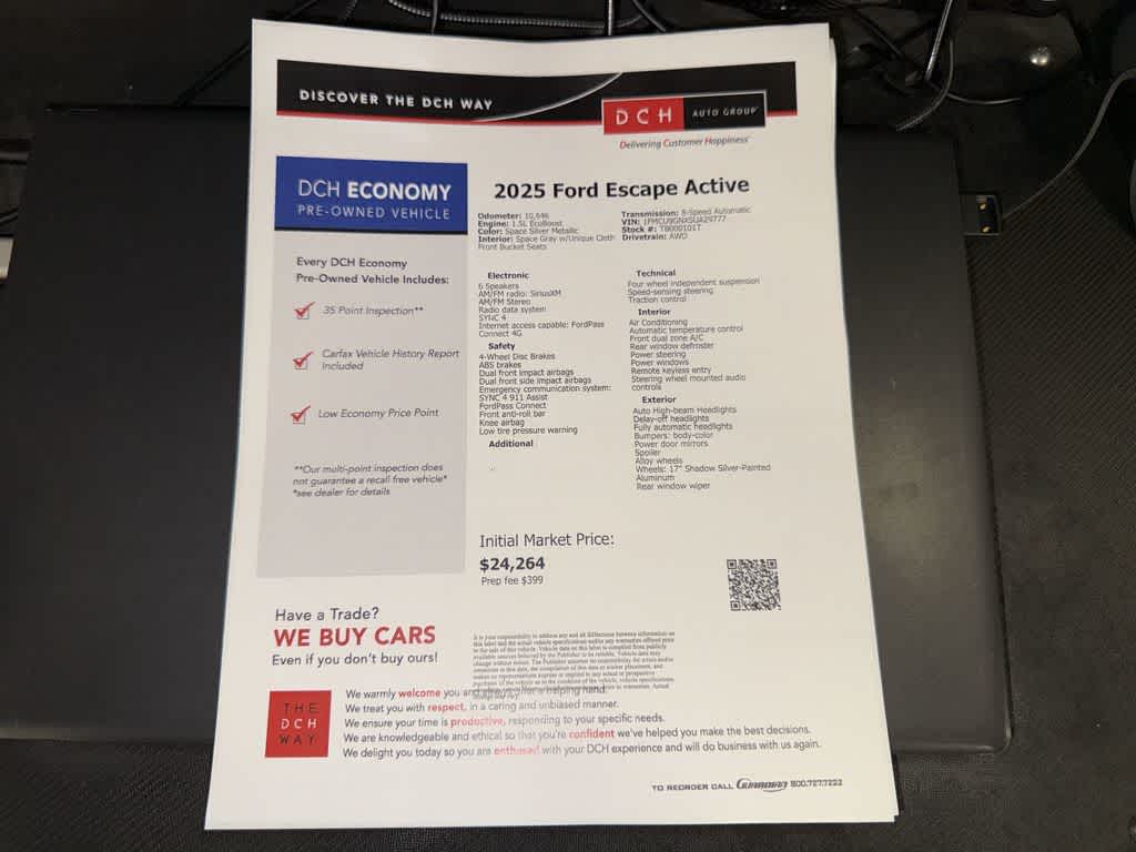 Ford Escape Active 2025