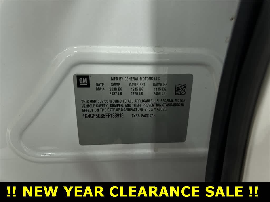 2015 Buick LaCrosse Premium II