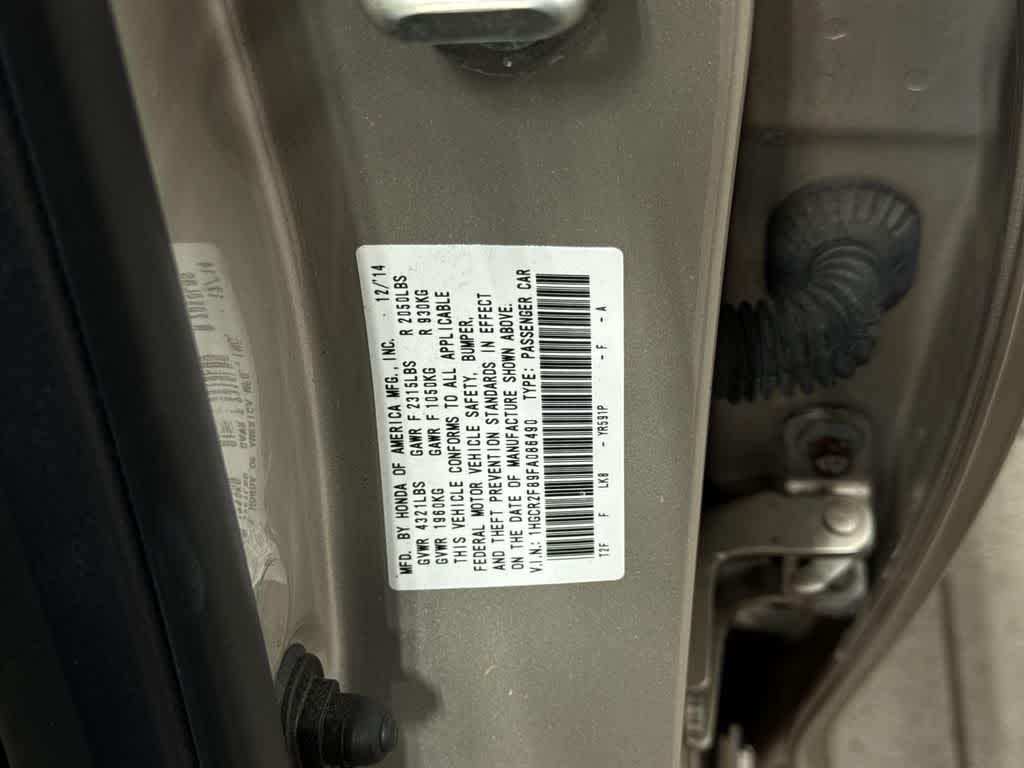 Honda Accord Base 2015