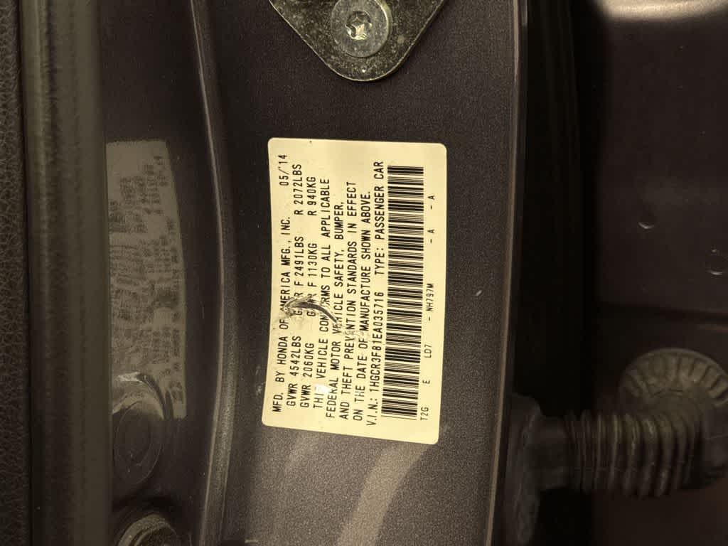 Honda Accord Base 2014