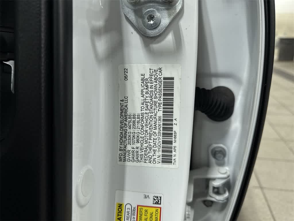 2022 Honda Accord Sport