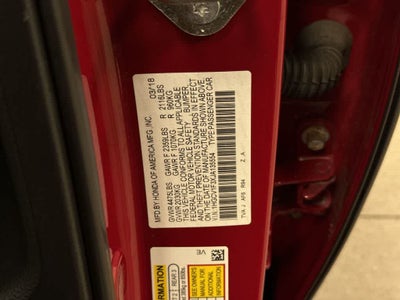 Honda Accord Sedán Sport 1.5T 2018