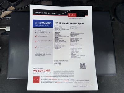 2022 Honda Accord Sport