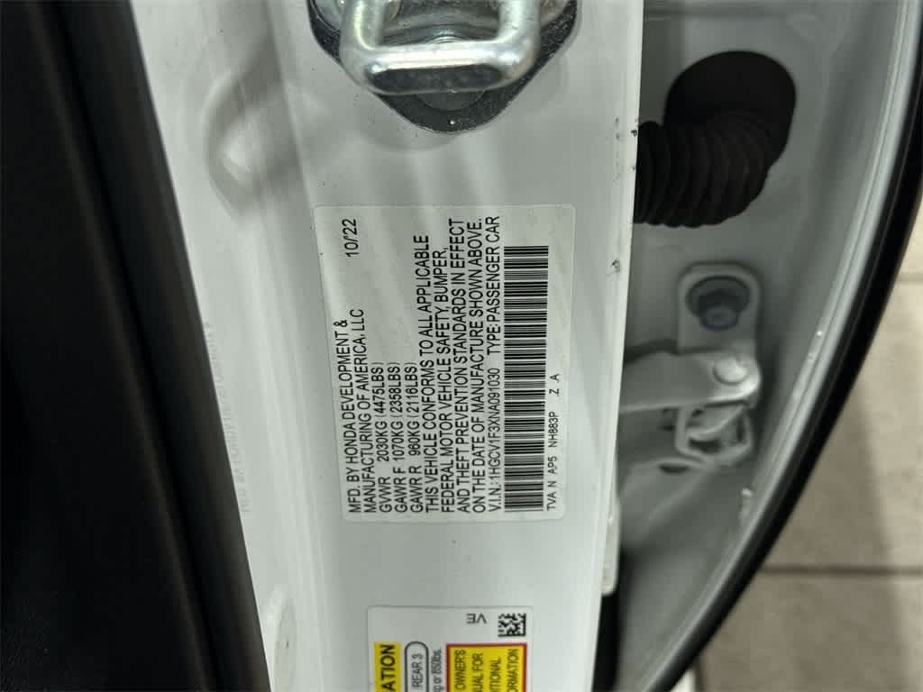 2022 Honda Accord Sport