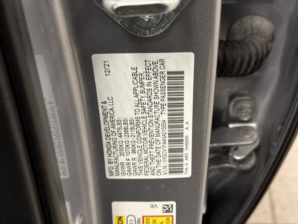Honda Accord Sport SE 2022