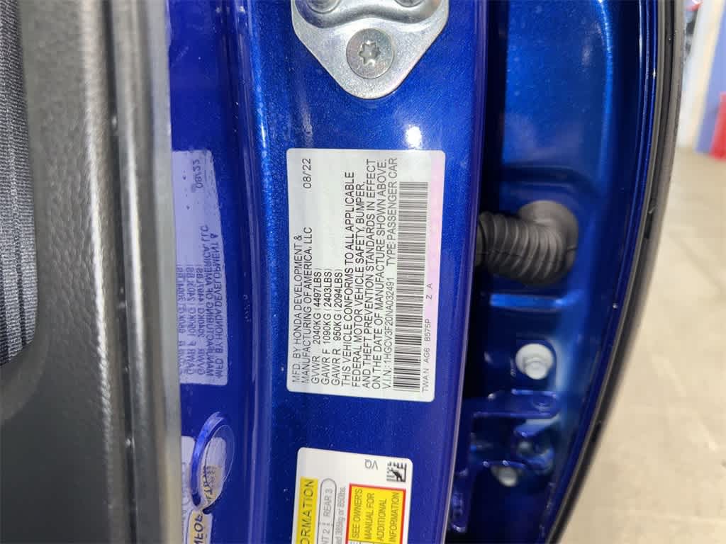 Honda Accord Hybrid Sport 2022