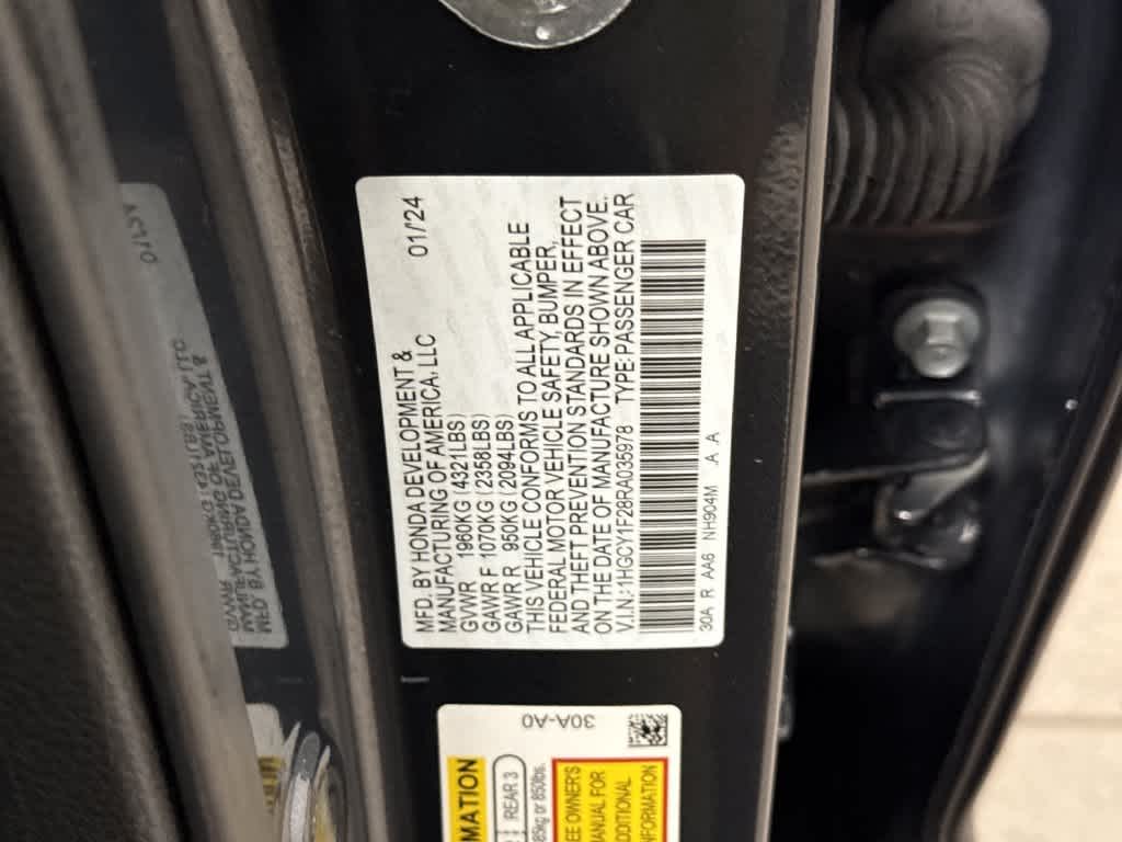 2024 Honda Accord LX