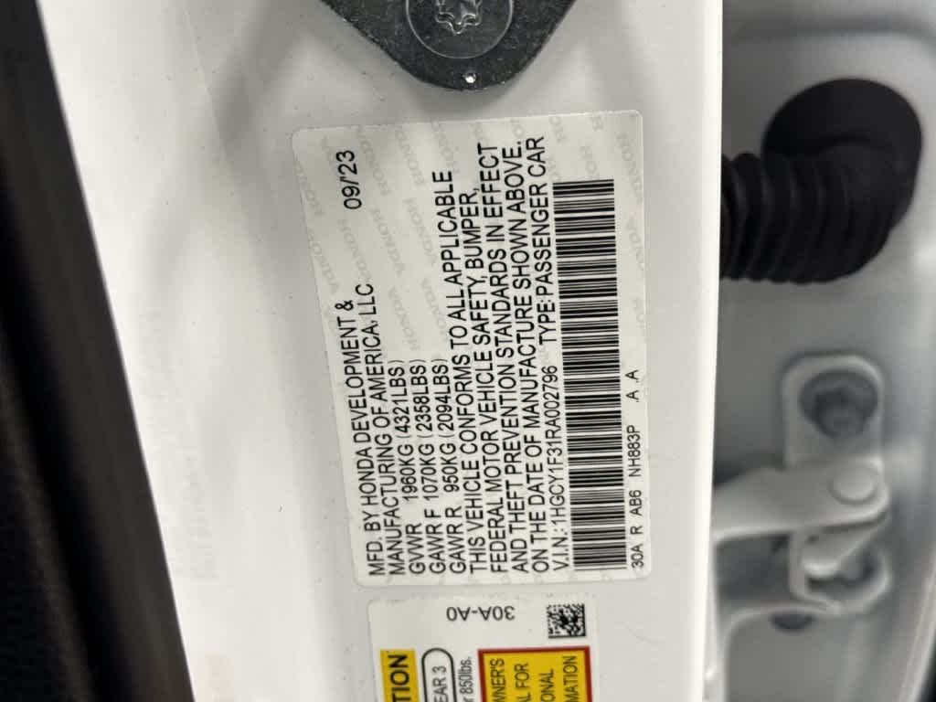 Honda Accord EX 2024