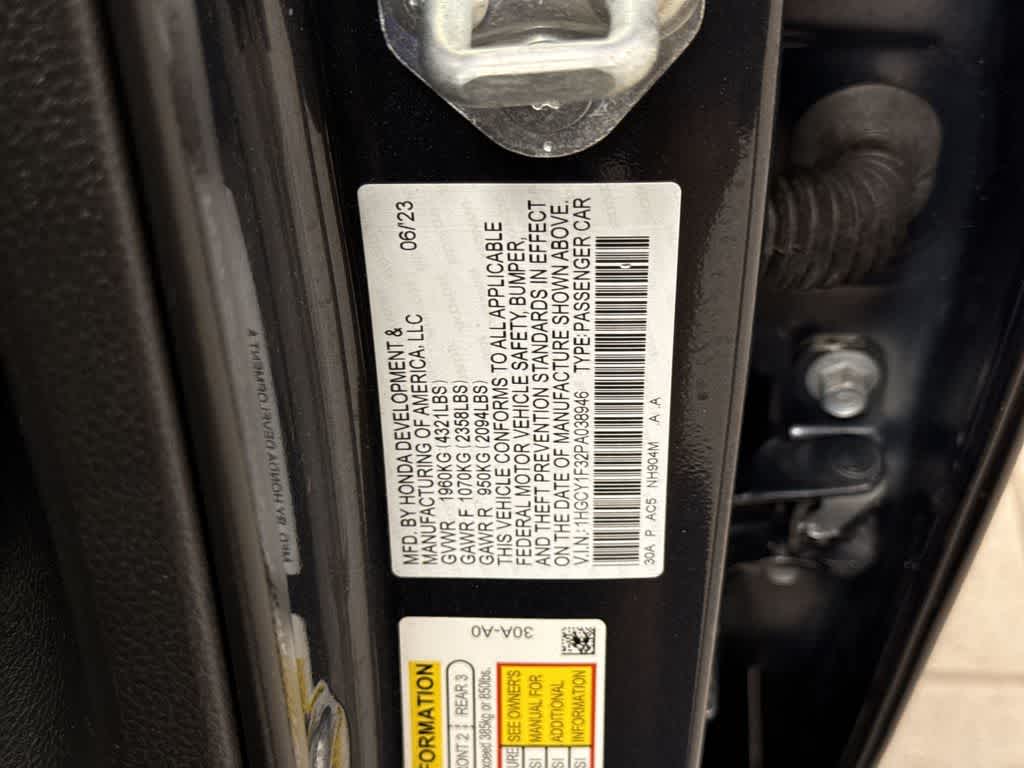 Honda Accord Base 2023
