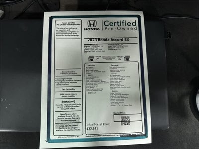 2023 Honda Accord EX