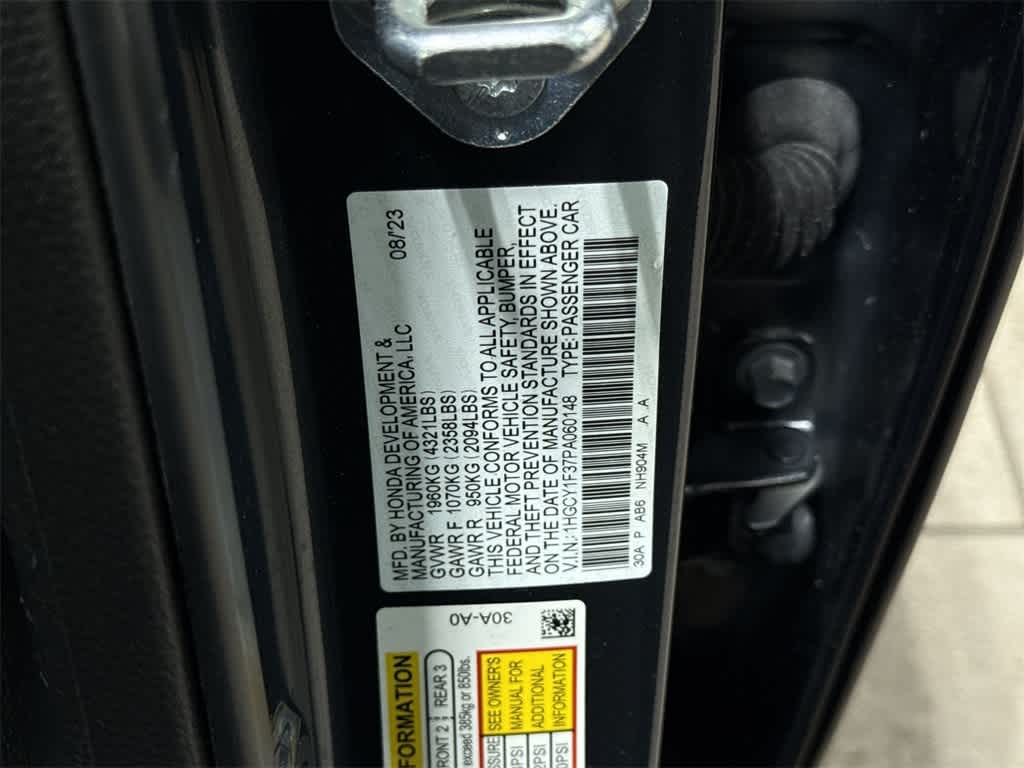 Honda Accord Base 2023