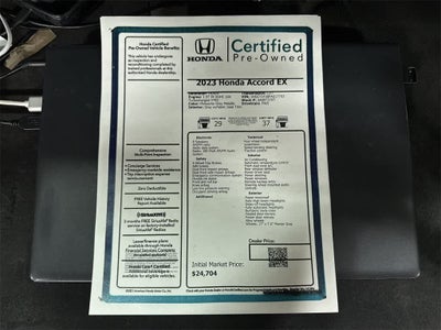 Honda Accord Base 2023