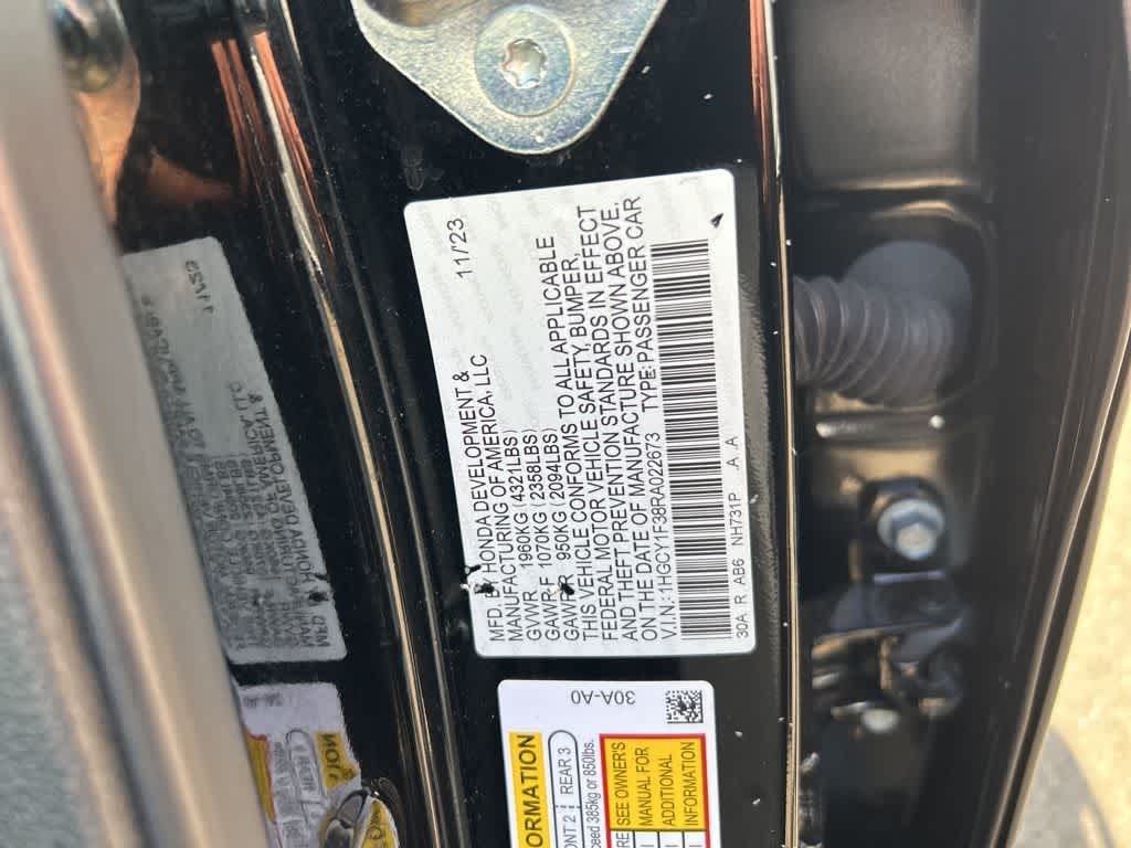 Honda Accord EX 2024