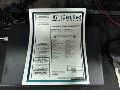 Honda Accord Sport 2024