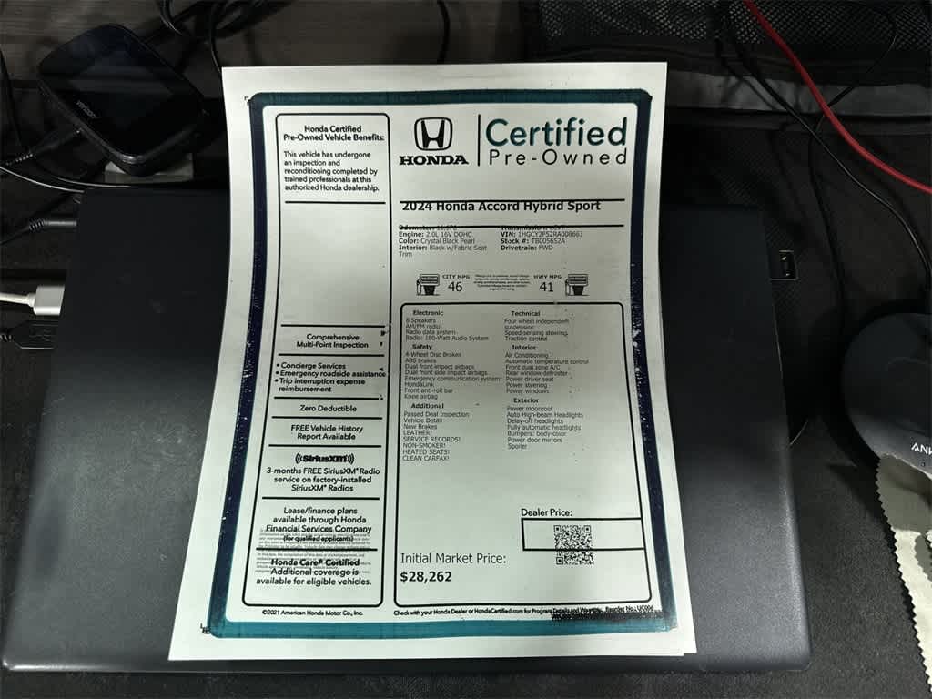 Honda Accord Sport 2024
