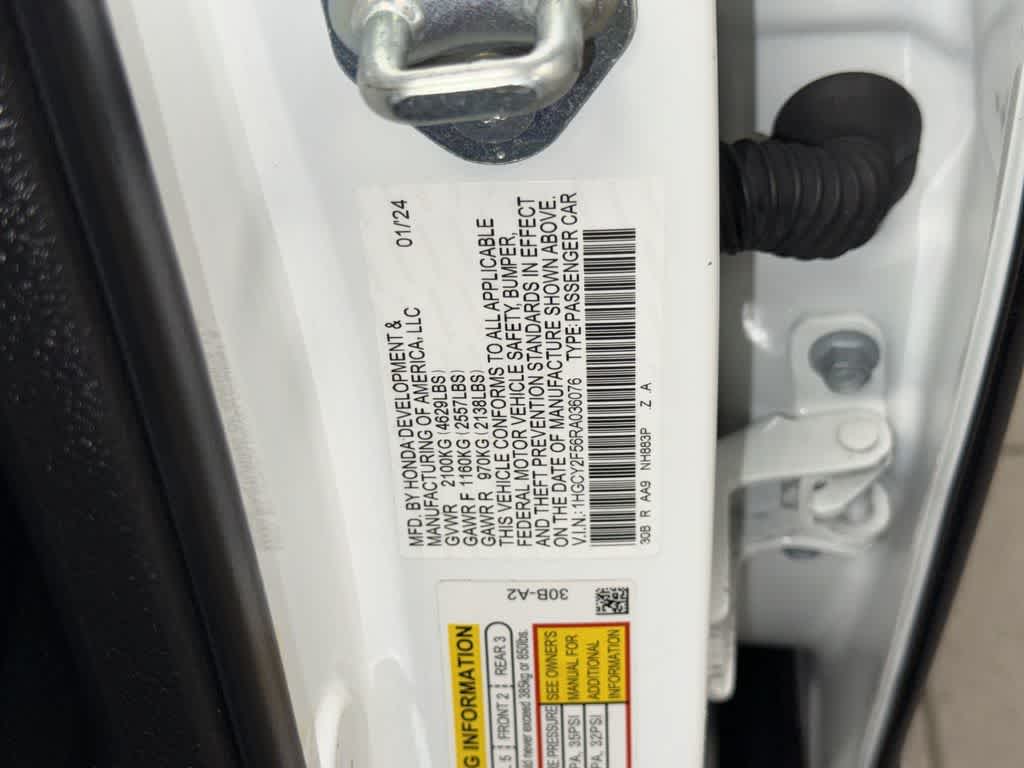 Honda Accord Hybrid Sport 2024