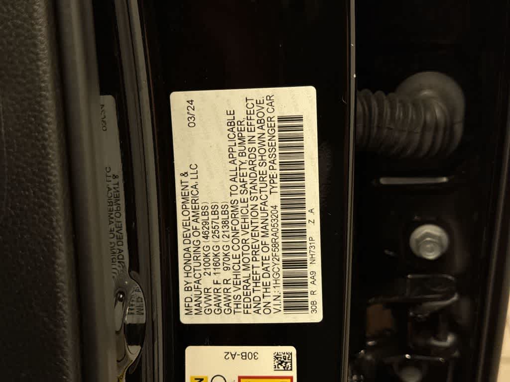 Honda Accord Hybrid Sport 2024