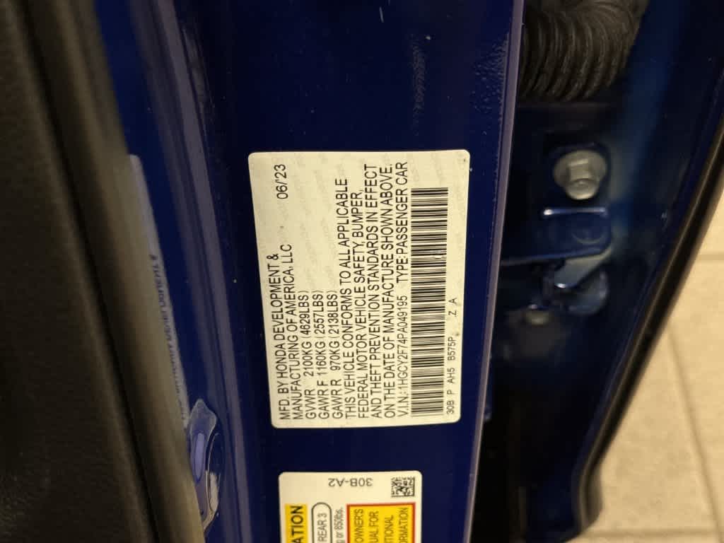 Honda Accord Hybrid Base 2023