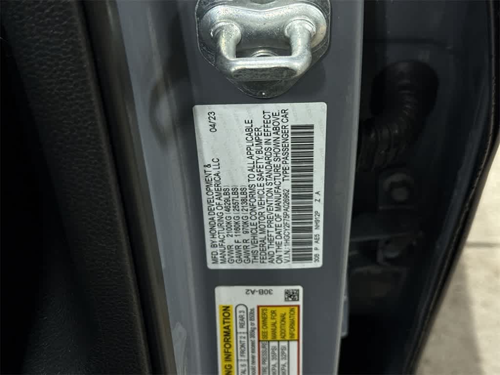 2023 Honda Accord Hybrid Base