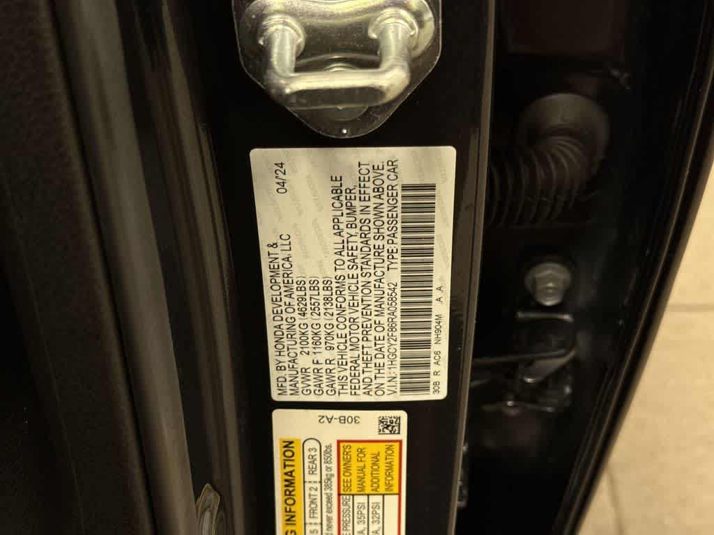 Honda Accord Hybrid Touring 2024
