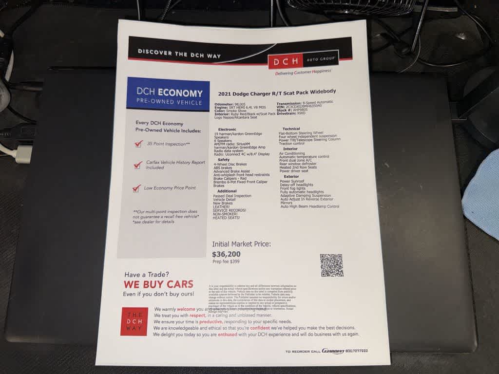 Dodge Charger Scat Pack Widebody 2021