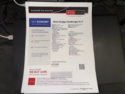 Dodge Challenger R/T 2023
