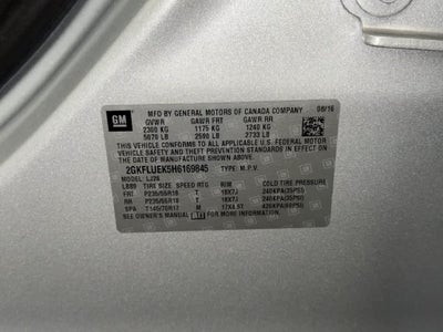GMC Terrain SLT 2017