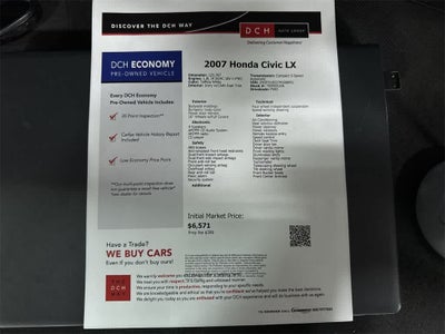 Honda Civic LX 2007
