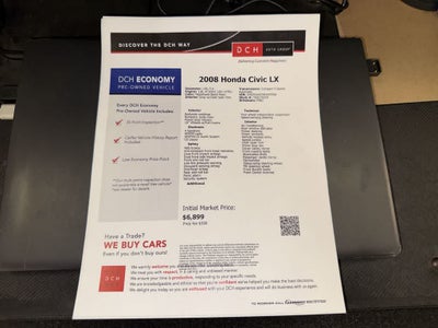 Honda Civic LX de 2008