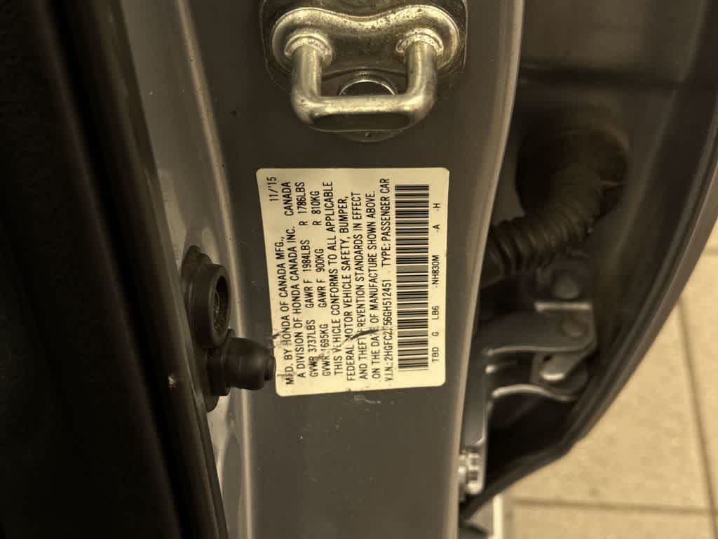 Honda Civic Sedán LX 2016