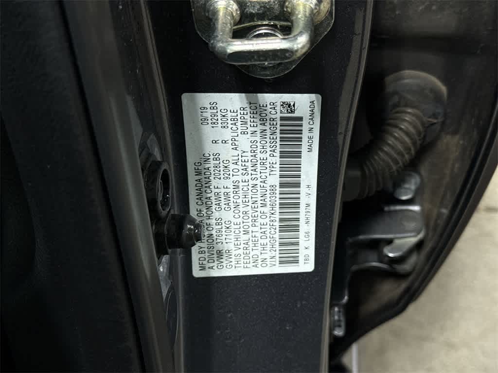 Honda Civic Sport 2019