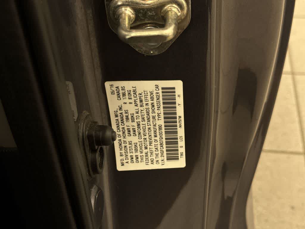 Honda Civic Coupé LX-P 2016