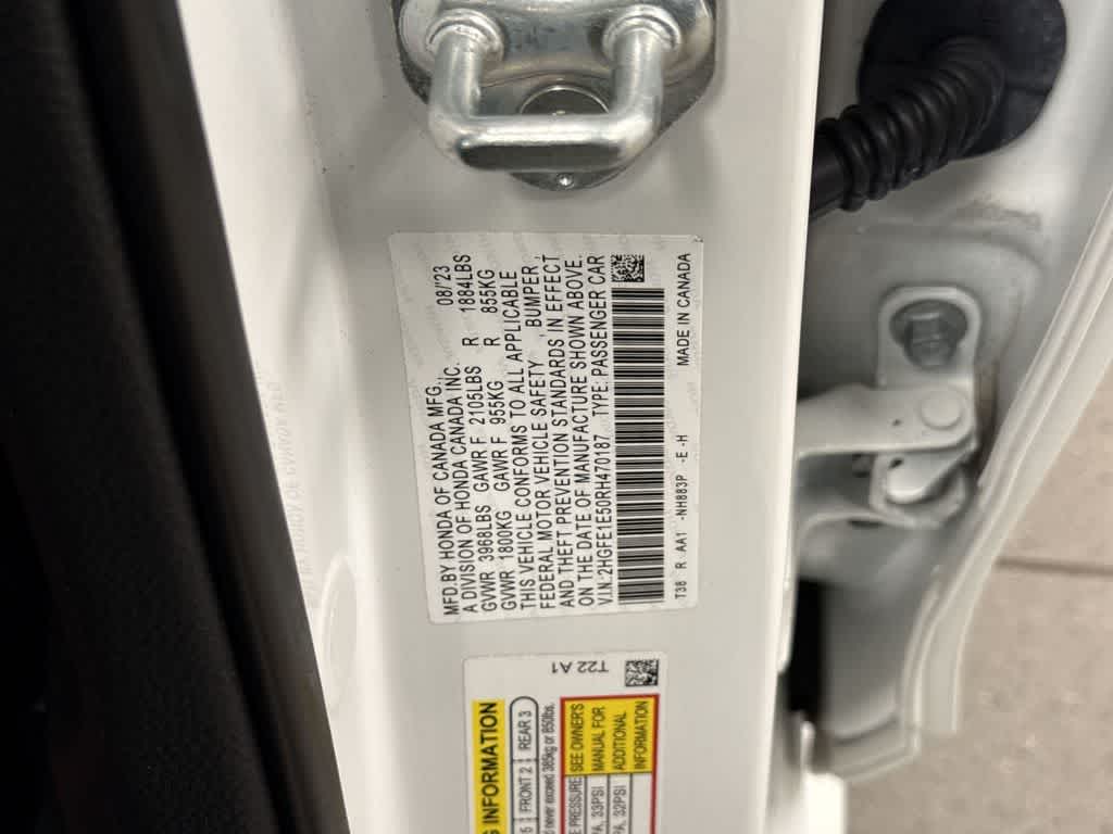 Manual del Honda Civic 2024