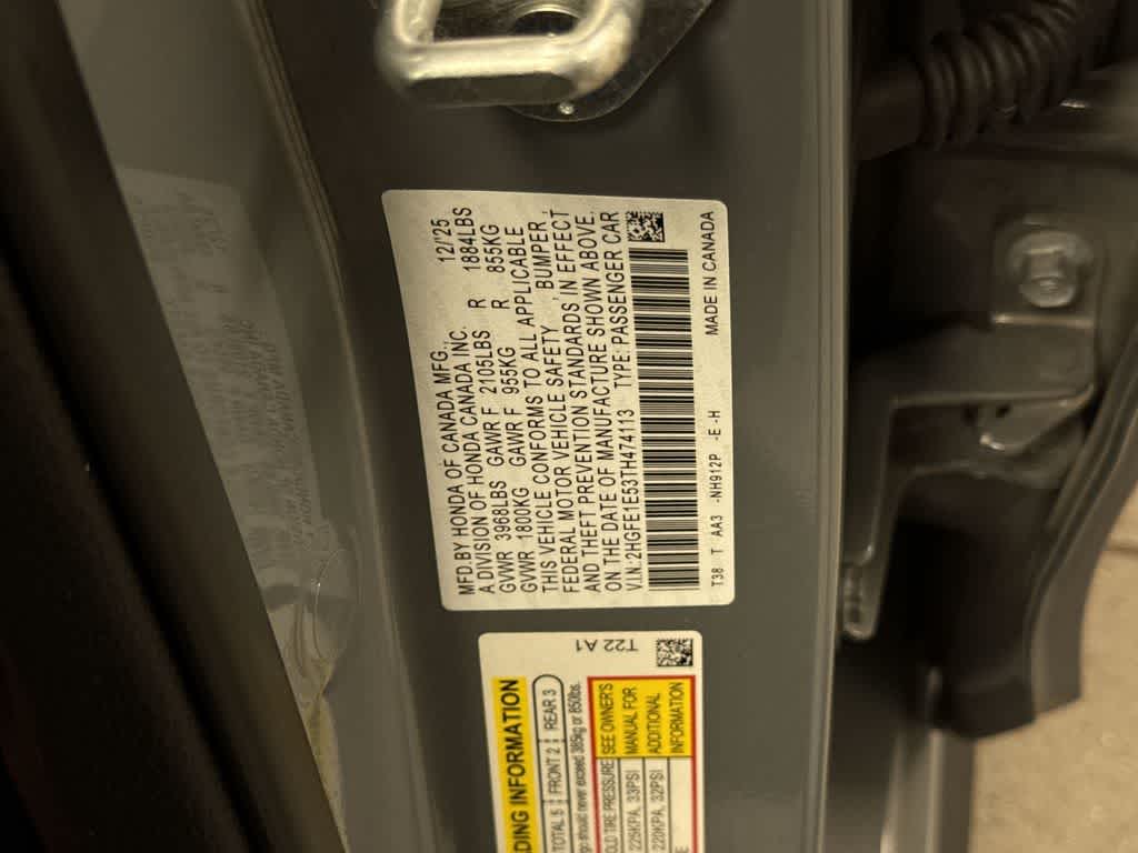 Honda Civic Si Manual 2026