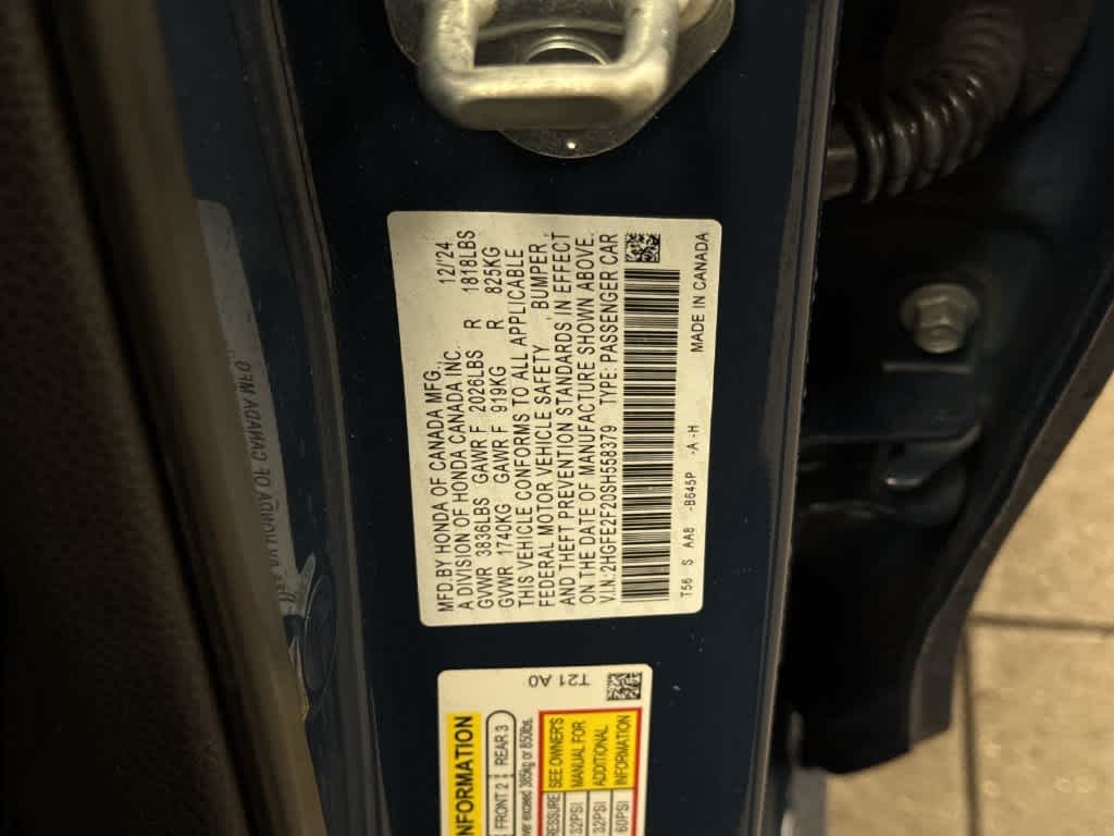 Honda Civic LX 2025