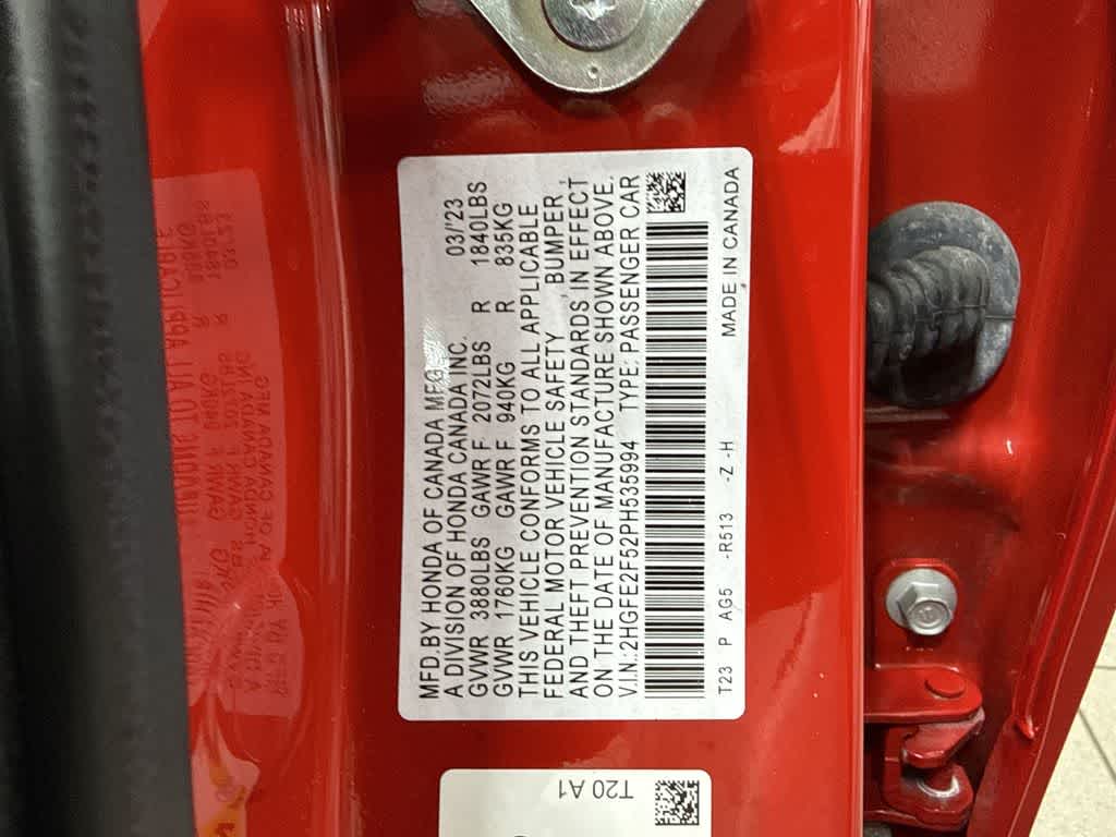 2023 Honda Civic Sport