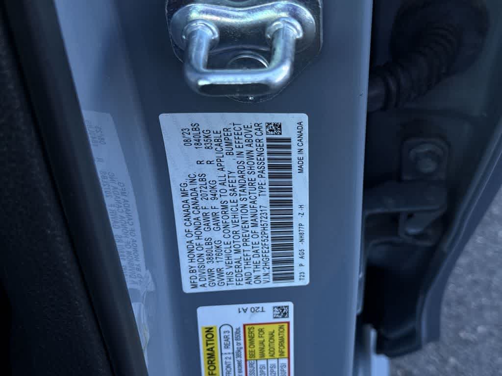 2023 Honda Civic Sport