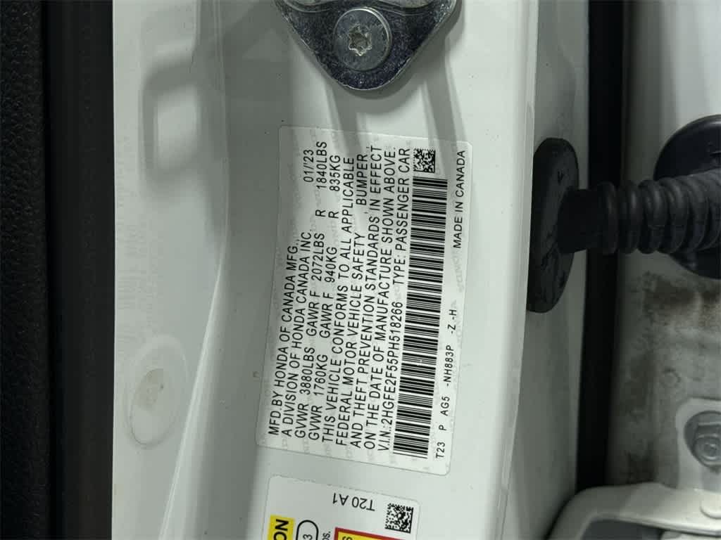 2023 Honda Civic Sport