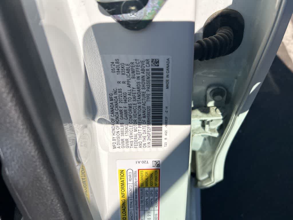 2024 Honda Civic Sport