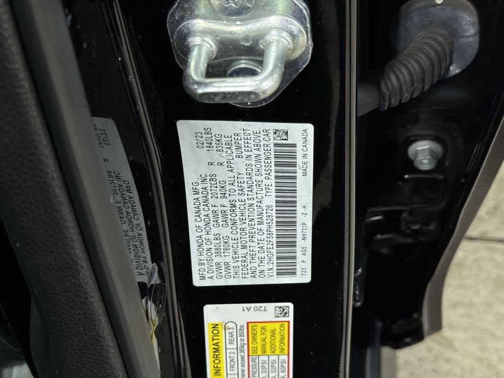 2023 Honda Civic Sport